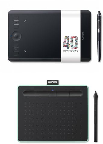 Wacom Intuos Pro Small + Wacom Intuos Small BT, Pistacho: Bundle de 40 Aniversario