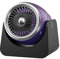Baceyong Chauffage de voiture 12 V 120 W, dégivreur de voiture rapide 2 en 1, ventilateur de pare-brise à brancher avec support à ventouse pour toutes les voitures, désembuage et dégivrage portable,
