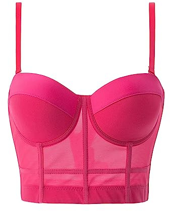 Cocila Top Camisole for Women Women's Fishbone Underwear Sexy Slim Fit Comfortable and Breathable Bar Tummy Waist Control Double Steel Boned Corset Black Corset Size 16