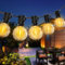Catena Luminosa Esterno,12M LED Catena Luci Giardino con 18+3 Lampadine, Luci da Esterno Giardino Impermeabile Infrangibili, Decorazione Esterni ed Interni per Festa, Cortili, Matrimonio, Bianco Caldo