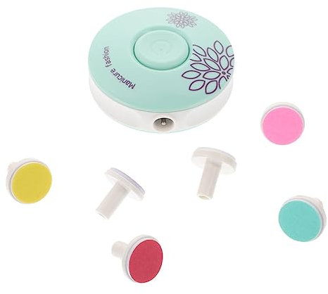 Hohopeti 1set Tagliaunghie Elettrico Per Adulti Con Testine Di Ricambio e Design Sicuro Per Manicure e Pedicure