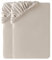 SOULFUL Spannbettlaken 180x200cm 2er Set, 100% Gewaschene Baumwolle Bettlaken Spannbetttuch Atmungsaktiv mit Leinenartigem Griff, öKotex Zertifiziert- Kamel Beige