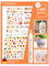 OWLBOOK® Kerzentattoos Herbst Kerzen Tattoo Herbstmotive Kerzen Sticker Kerzenfolien Tattoo Folie Kerzensticker Kerzen Aufkleber I Wasserschiebefolie | Herbstmotive V3 | 4 x Din A5