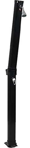 Xichuzi Faltbare Solardusche Schwarz 23 L 214 cm, Gartendusche Aussendusche, Solar Dusche Für Garten, Garten Dusche, Pool Dusche, Garten Brause, Solardusche Für Garten
