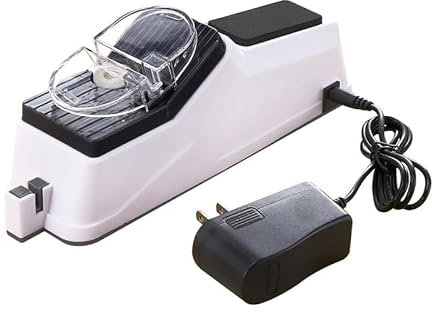 Surudoisharp Pro Electric Knife Sharpener, Knives Automatic Knives Sharpener, Knife Sharpener,Multifunctional Double Sided Portable Knife Sharpener, Quick Sharpening