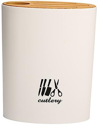 Warmhm Magnet Holder Cutlery Organiser for Organiser Holder Organizer Abs Bamboo Compact Decorative Random Color
