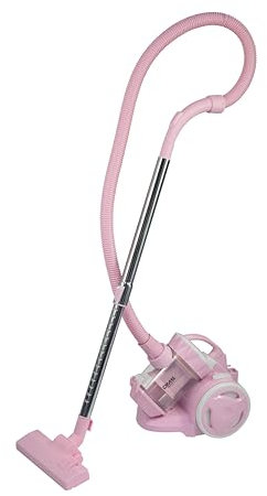 DMS® Staubsauger 800W beutellos | HEPA-Filter, Teleskoprohr, Bodenbürste, Kabelaufwicklung, Saugkraftregulierung, Staubbehälter, Teppich- und Hartbodendüse, Leichtgewicht VC700P