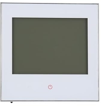 Lurrose BHT-1000 Thermostat für Fußbodenheizung Weiß Raumregler | Programmierbarer Heizungsregler mit NTC-Sensor, LCD-Touchscreen und präziser Temperatursteuerung für Fußbodenheizungen.