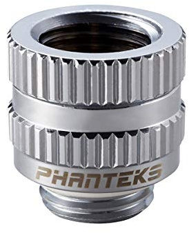 Phanteks (PH-RA_CR_MF) M-F Drehadapter, Chrom-Kühlung