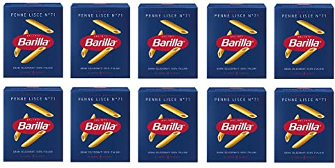 10x Pasta Barilla Penne lisce Nr. 71 italienisch Nudeln 500 g pack