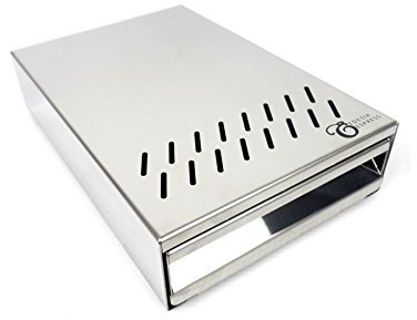 Sudschublade Abklopfbehälter Abschlagkasten Knockbox für Graef Kaffeemühle CM800 und Eureka Mignon Espressomühle - 140 x 240 x 55 mm