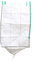 Big Bag 90 x 90 x 165 cm, Schürze, Auslauf, unbeschichtet