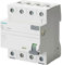 FI-Interrupteur de protection Siemens, 4 poles, type B, 40A, 300mA, 5SV3644-4