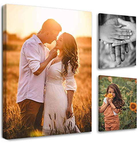 Feeby Ihr Foto auf Leinwand 40x60 cm SOFORT ONLINE VORSCHAU Modern Wohnzimmer Schlafzimmer Ihr eigenes Bilder Wandbilder Leinwandbilder mit Wunschmotiv - Persönliches Kunstdruck
