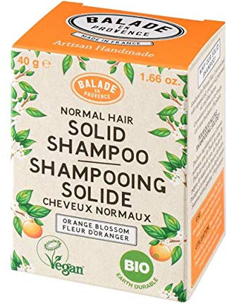 Balade en Provence - pour tous types de cheveux, Shampooing Solide Fleur D'Oranger 40g