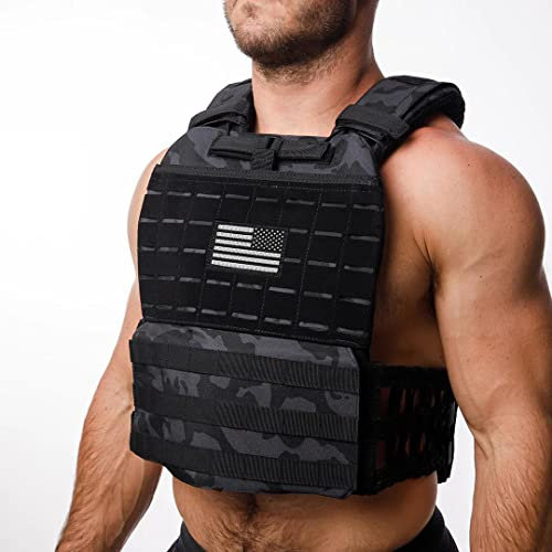 PETAC GEAR Gewichtsweste für Herren, Workout, verstellbare Krafttrainingsweste für Workouts, Laufen, Ausdauer, Fitnessstudio, Fitness, Gewichtskleidung (MK)