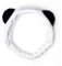 Legami - Haarband, Me Time, 24,5 x 11 cm, Polyester, Panda-Motiv, zum Sammeln von Haaren, Make-Up, Gesichtsbehandlung, weiches Stirnband