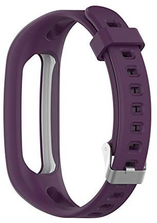Bracelet de montre en silicone compatible avec Honor Band 4 Version Running/Band 3e / Band 4e - Bracelet de rechange en silicone pour Smart Watch Sports