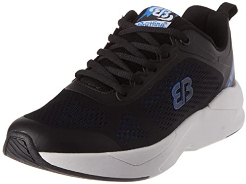 Brütting Herren Basejumper Laufschuhe, schwarz/blau, 45 EU