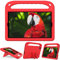 For Samsung Galaxy Tab A 10.1 inch 2019 SM-T510/T515 Tablet Case for Kids Friendly Lightweight Shockproof Cover with Handle Stand Tablet Red