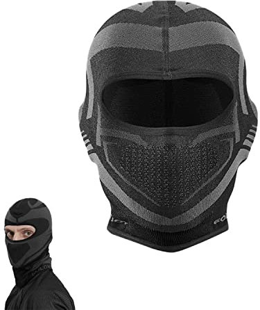 Fahrrad-Gesichtsmaske, Outdoor-Sport-Gesichtsmaske,Winddichte Gesichtsmaske, Atmungsaktive Vollgesichtsmaske, Winddichte Motorrad-Gesichtsmaske, Universell für alle Jahreszeiten, für Motorrad (S)