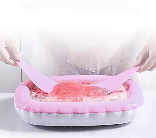 Samnuerly DIY Fried Yogurt Machine Ice Cream Roll Maker Pan Kids, Instant Rolling Ice Cream Maker Home, Mini Ice Cream Maker