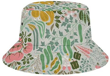 DJNGN Victory Garden Bucket Hat Fischerhut Reise Strand Sonnenhut Cap