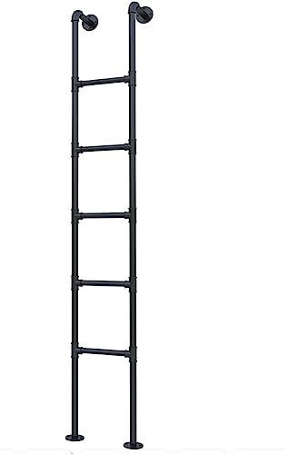 RAtsch Ersatzleiter für Etagenbett, 1, 1,2, 1,3, 1,4, 1,5, 1,6 m, bodenstehender Wohnheim-Doppelbettleiter mit kompletten Kits für Wohnmobil-Dachbodentreppen (Größe: 100 cm (39,3 Zoll))