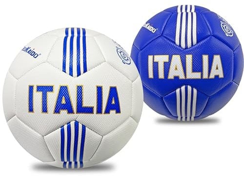 Teorema Giocattoli, Pallone da Calcio Taglia 5, Palla Calcio per Bambini e Adulti, Design Italia, Ideale per Allenamento e Gioco Amatoriale, Pallone in PVC 21 cm di diametro