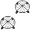 BESPORTBLE 2St Blumentopfständer blumenregal blumenständer Flower Stand Flower Shelf Metallständer Pflanzer Nachlauf Anlage Pflanzpalette Pflanzengießer Rolle Träger Blumenstand Tablett Eisen