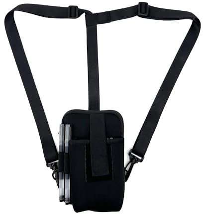 KOSTOO Barcode-Scanner-Brustgeschirr-Holster, mobiler Computer, Barcode-Scanner-Halter, Tragetasche für Symbol, Zebra, USPS, Post-Scanner