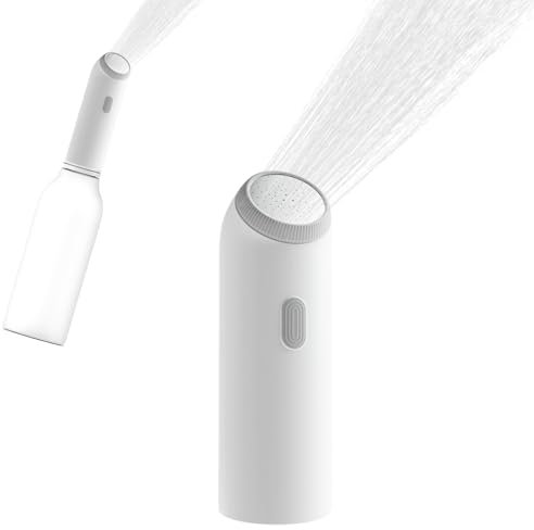Mini Portable Toilet Bidet Kit , IPX7 Waterproof Rechargeable Electric Handheld Travel Bidet with Storage Bag,350ml Bottle for Personal Hygiene & Perineal Care