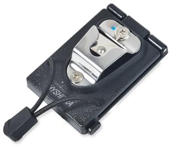 HYSHIKRA Universal Tactical CB Radio/CB Microphone Holster for Waist Belt Accessories, Walkie-Talkie Belt Clip Holder for President Randy Ⅱ Ⅲ Cobra Midland CB Mic