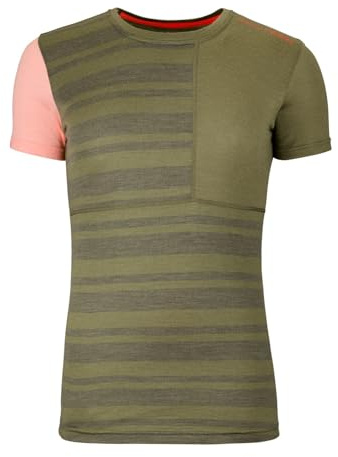 ORTOVOX 185 Rock'n'Wool Baselayer T-Shirt, Damen, wild Herbs, S