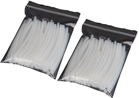 Fazvncv Conectores de soldador de filamentos de 1,75 mm, tubos de PTFE para empalmar, 100/200 unidades para impresora 3D