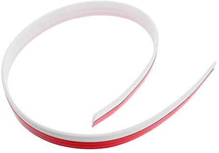 HOMOCONO Door Soundproof Seal Strip Three Layers Design and Silicone Rubber Material for Noise Reduction and Cooling, White Door Bottom Weatherproofing Strip for Home Insulation