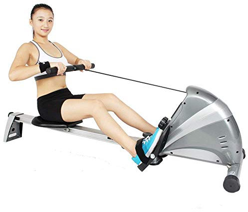 CAFIEDR Fitnessgeräte Rudergerät Klappbares Rudergerät Heimfitnessgerät Rudergerät für das Training im Fitnessstudio zu Hause