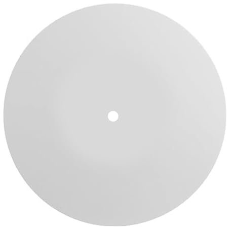 YHAILI Plattenspieler-Unterlage, Acryl, für 30,5 cm Plattenspieler, antistatisch, reduziert Lärm und verhindert