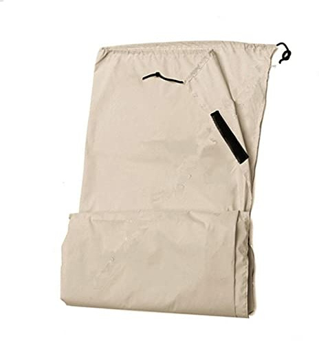 RASTKY Swimmingpool -Abdeckung, Beige Offenes Roll Wasserdicht oder für Hochleistungsgarten Im Freien S490 96 cm (S: 490 * 96 cm)