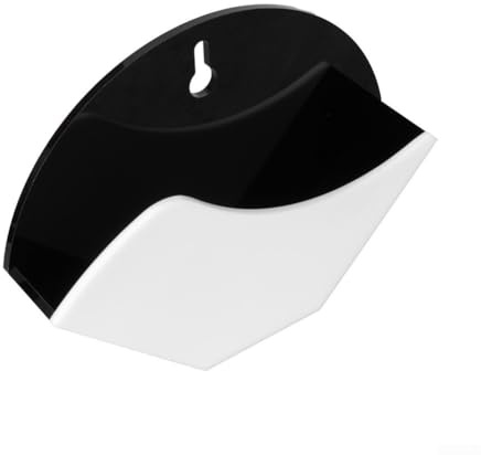 Kaffeefilter-Papierbox, Acryl Staubdichte Aufbewahrung für V-förmige und fächerförmige Filterpapiere, Coffee Shop Organizer (B)