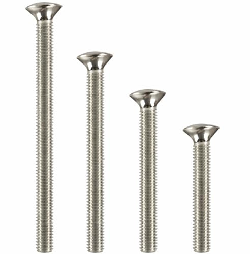 Electrical Socket Screws Assorted Pack 40 Pieces 4 Lengths 35, 40, 50, 75mm