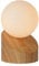 LUCIDE LEN - Tischlampe - Ø 10 cm - 1xG9 - Helles Holz