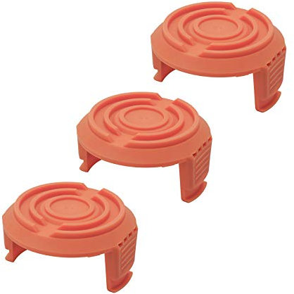 wonuu 50006531 Trimmer-Spulenkappe für Worx Unkrautfresser, 3 Stück
