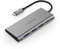 LENTION USB-C Digital AV Multiport Adapter with 4K HDMI, 2 USB 3.0 Ports, Type C Charging Hub Compatible MacBook Air 2018, MacBook Pro 13/15 (Thunderbolt 3 port), Surface, XPS, More (Silver)