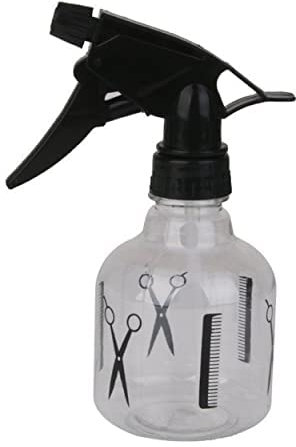 Tragbarer Zerstäuber für Haare, 480 ml, transparent, Frisur, ultradünn, Nebel oder Haarspray, wiederverwendbar, Flasche für Friseur, Barbier, Pflanzen