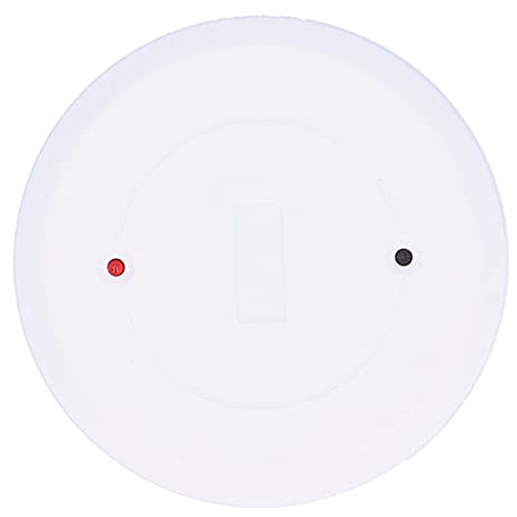 Kabelgebundener Glasbruchmelder, runder Türfenstersensor, Sabotagealarm, Decken-/Wandhalterung für sicheres System im Home Office