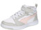 PUMA Puma Rebound V6 Mid Ac+ Ps, Zapatillas Unisex niños, Puma White Frosty Pink Sedate Gray, 28 EU