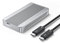 hanaiette NVMe SSD Case With Thunderbolt 3/4, USB3.2/3.1/3.0/2.0 Disk Box 40Gbps External Hard Driver M.2 Enclosure Compatible (Silvery)