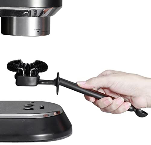 Fulenyi Kaffeebürstenmühlenreiniger,Staubbürste für Espressomühle, halbautomatischer Brühkopfreiniger | Professionelles Reinigungswerkzeug für Kaffeemaschinen-Brühkopf-Filterkopf