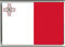 Kühlschrankmagnet mit Malta-Flagge